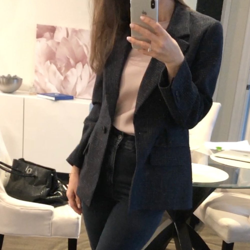 Tailored blazer Maje new condition